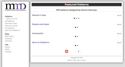 Desktop Screenshot of marniemaclean.com